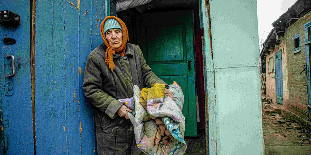 Ukraine. War Affected People In Donetsk Region Get Help To Repair Their Homes. (1)